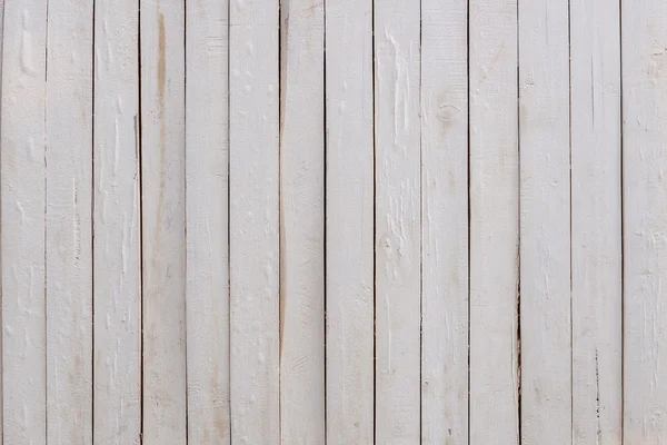 Weiß von kleinen Holzbohlen Wand für Hintergrund — Stockfoto