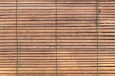 küçük bambu ahşap doku arka plan için örgü