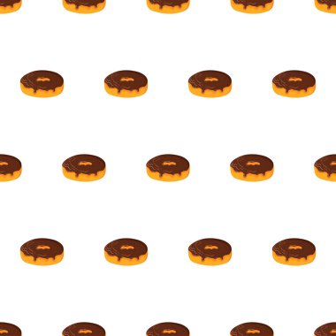 Çikolatalı çörek kusursuz desenli..