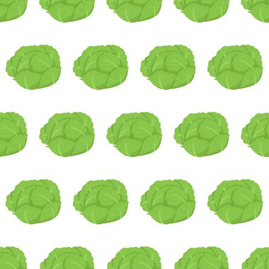 Duvar kağıdı tasarımı için yeşil lahananın pürüzsüz deseni.