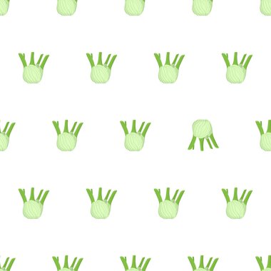 Tekstil tasarımı için rezene köksüz desen.