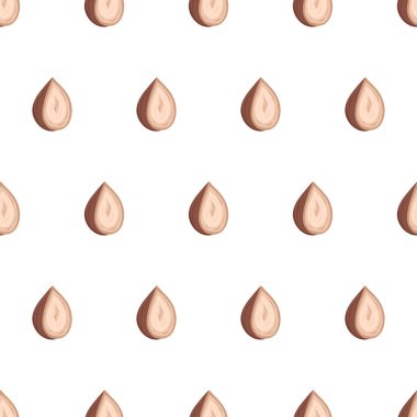 Yarım fındıklı pürüzsüz desen..