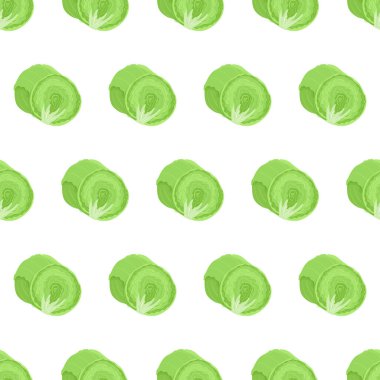 Buzdağı kıvamında, kıvırcık kıvırcık kıvırcık salata..