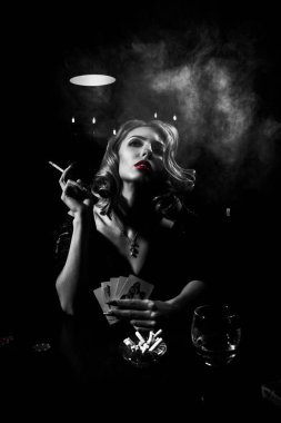 20. yüzyılın başlarında kara film kulübü.