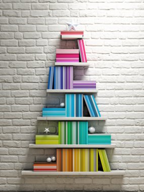 Kitaplık, Noel ağacı