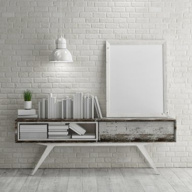 Oda tabloda posterinde kadar alay