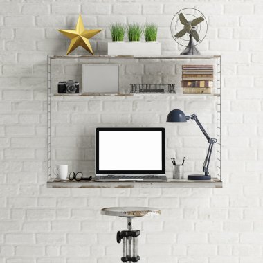 Sahte kadar dizüstü bilgisayar, çalışma alanı