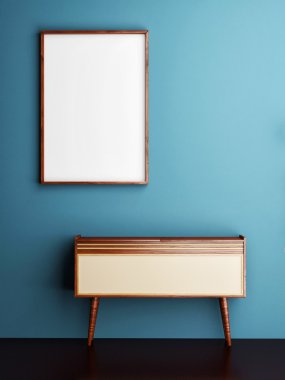 Mavi duvar, illüstrasyon posterinde kadar alay
