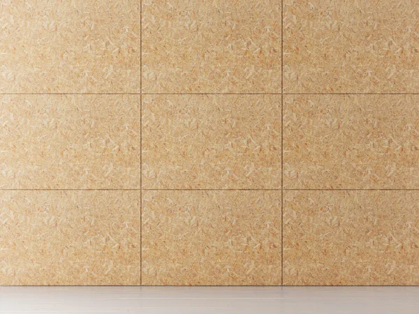 Plywood wall background, 3d rende — Stock Photo, Image