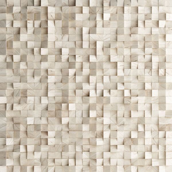 Абстрактная текстура из деревянных кубиков, 3d рендеринг
