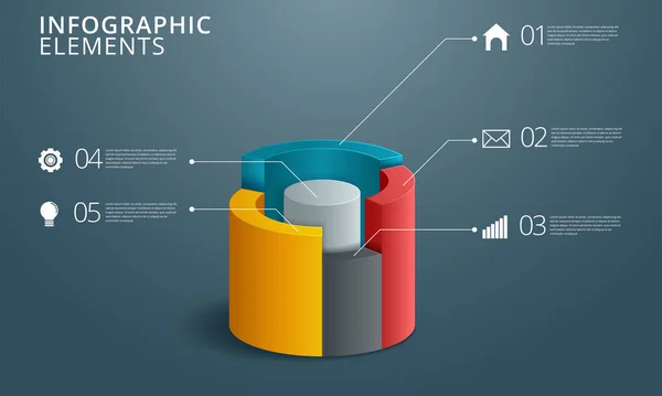 Graphisme Vectoriel Icônes Marketing — Image vectorielle