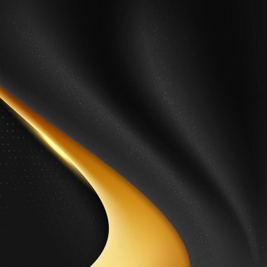 Lüks karanlık geometrik elementlere sahip minimalist siyah premium soyut arkaplan