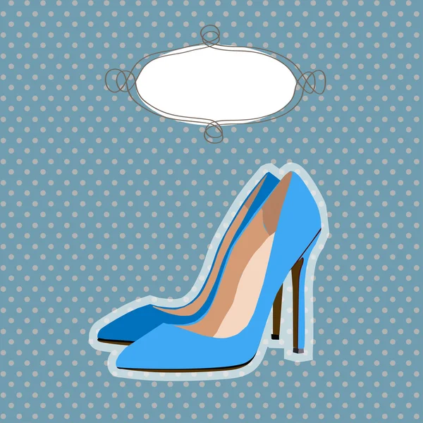 Sapatos Vector Ilustração — Vetor de Stock