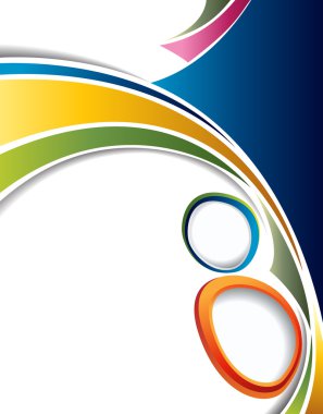 soyut düzeni tasarım şablonu