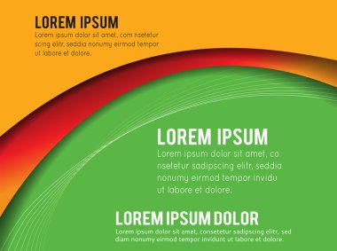 iş tasarım şablonu veya kurumsal afiş