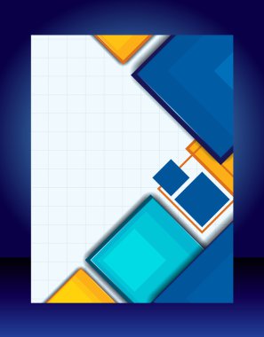 el ilanı ya da broşür şablonu