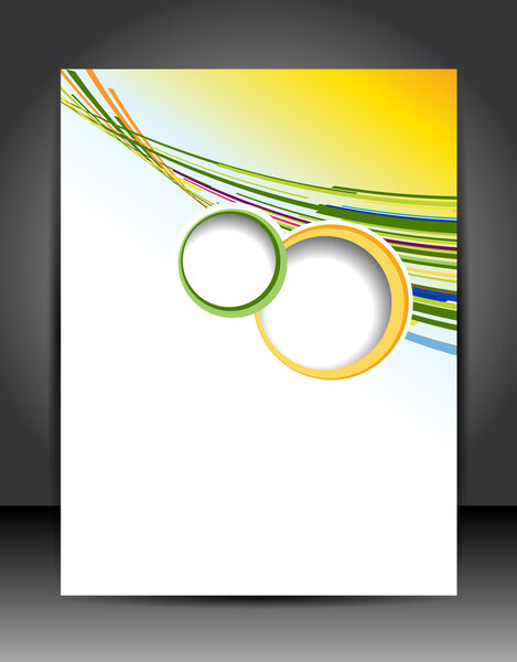 Стильная презентация бизнес-плаката
