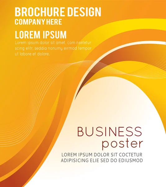 Professionelles Business Design Corporate Banner — Stockvektor