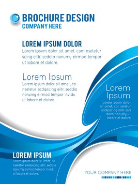 broşür için arka plan konsept tasarım