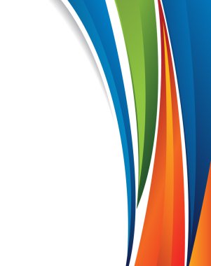 Dergi kapağı ve poster şablonu