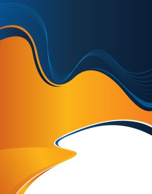 soyutlama ile resimli renkli düzen. 