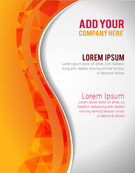 Футуристический дизайн, фон с треугольниками
