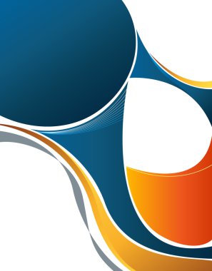 Dergi kapağı, iş broşür şablonu.