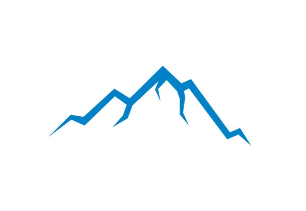 Góra streszczenie logo — Wektor stockowy