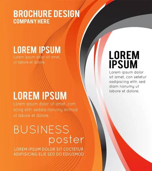 Modelo de layout de plano de fundo empresarial —  Vetores de Stock