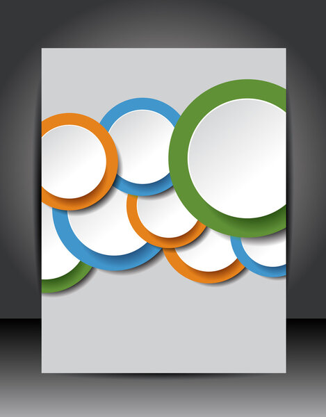 бизнес-презентации, шаблон оформления брошюры
