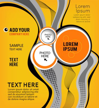 Şık iş arka plan şablonu