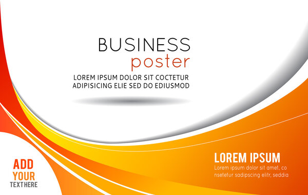 Стильный шаблон бизнес-фона
