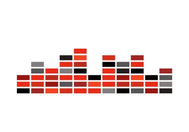 soyut ses dalgası illüstrasyonu, logo tasarımı, yuvarlak çizgi simgesi, daire ögesi, element arkaplanı, illüstrasyon