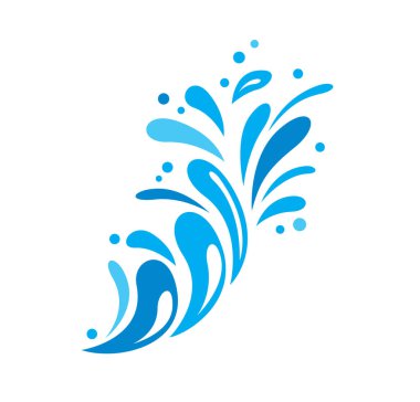 Soyut su simgesi, Stock Illustration