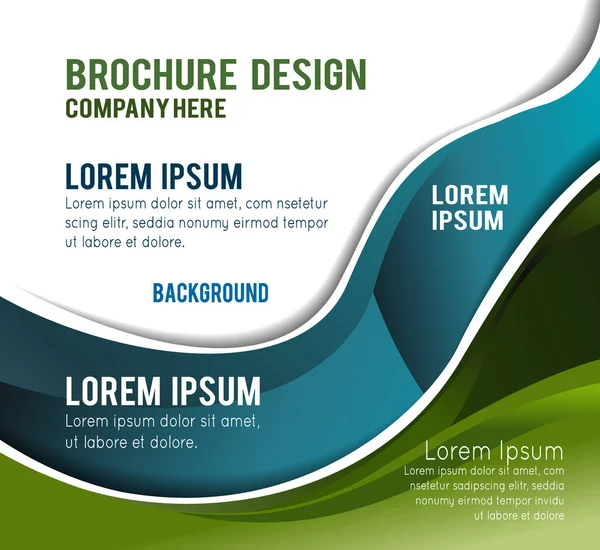 Modello Layout Business Design Professionale Design Banner Aziendali Copertina Editoria — Vettoriale Stock