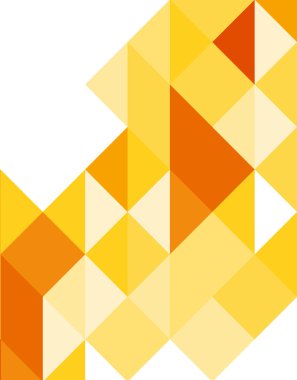 soyutlama ile renkli düzen