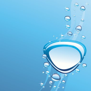 Dalga su kabarcıkları ile