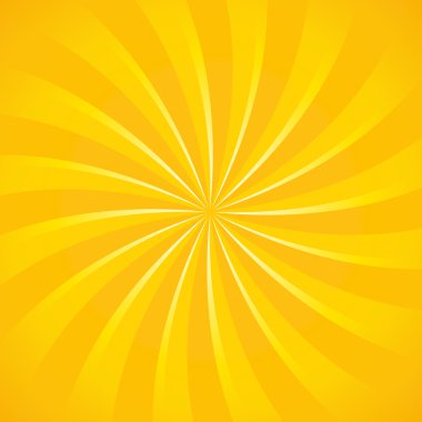 Sunburst, turuncu ışık rayr, tasarım düzeni şablonu