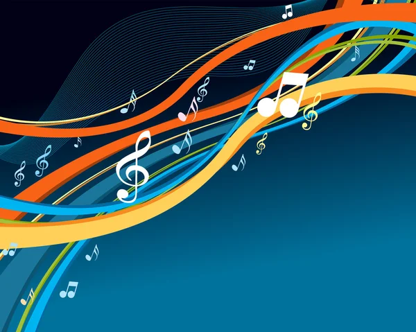 müzik Not arka planı