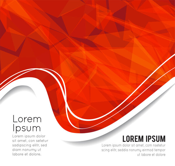 Абстрактные иллюзии или брошюра или листовка
