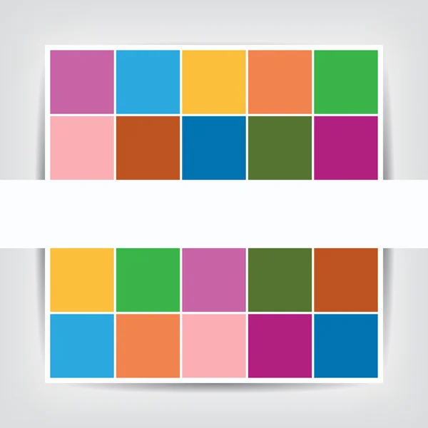 Seamless blocks structure. Vector background. — Stock Vector