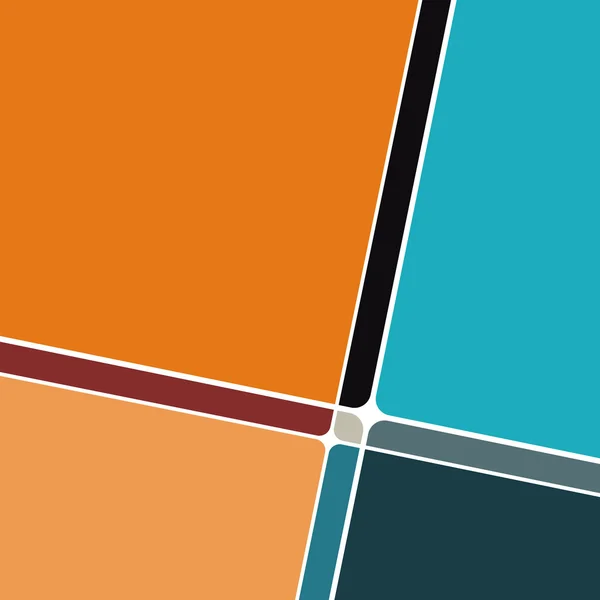 Abstraktní barevné pozadí šablony — Stockový vektor