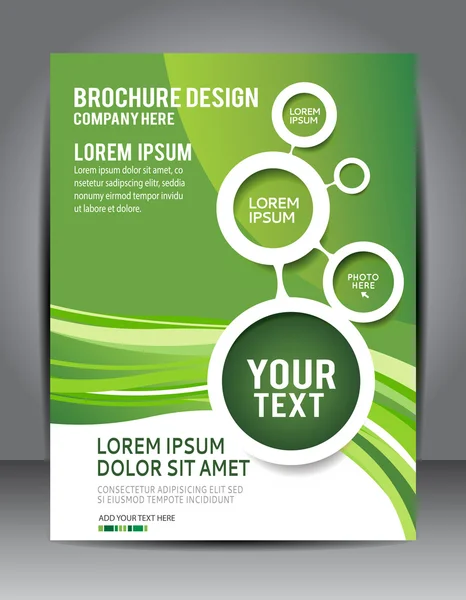 Broşür tasarım içerik arka plan