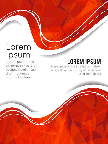 абстрактный фон с кругом