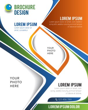 Profesyonel iş tasarım düzeni