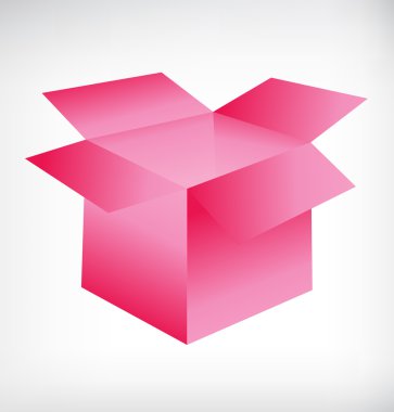 patlayan mavi hediye kutusu.