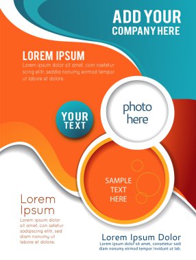 el ilanı ya da broşür tasarımı