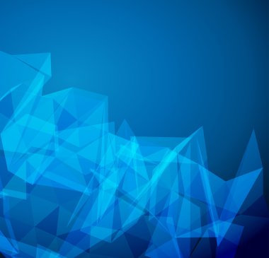 Fütüristik tasarım, arka plan üçgen ile