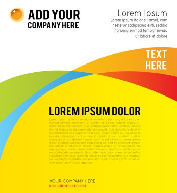 Tasarım düz eğri çizgiler ve daireler