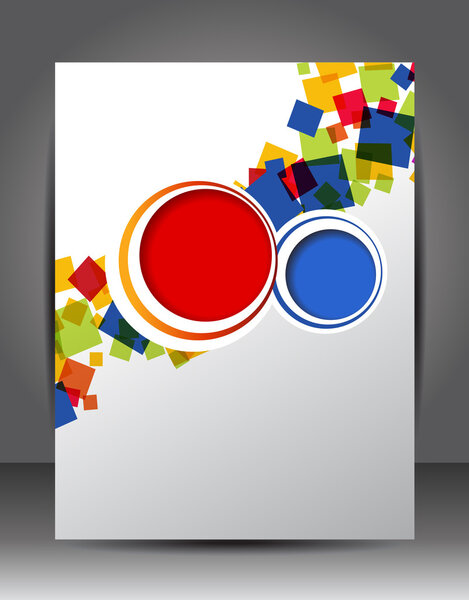 Обложка журнала, шаблон деловой брошюры
.